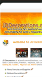 Mobile Screenshot of jddecorations.com